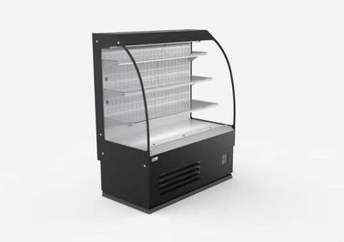 Vertical Multideck Display Fridge Semi Open Chiller Air Cooling R404a/R290 Refrigerant