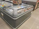 Glass Top Display Chest Deep Island Freezer With Combination Design