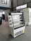 Supermarket Open Front Refrigerated Display Case With 3 Layers Shelving