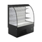 Supermarket Open Front Refrigerated Display Case With 3 Layers Shelving